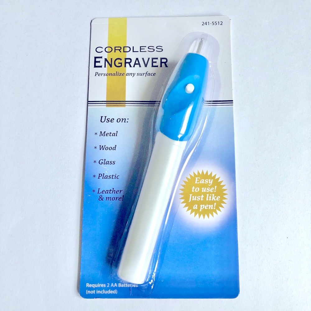 3/$15 NEW Cordless Engraving Pen Engraver Carve Etch Tool, Metal Glass Wood